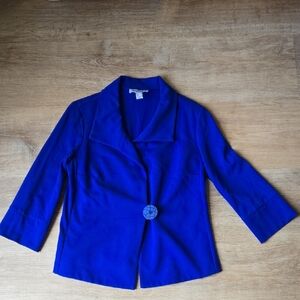 Joseph Ribkoff Single Button 3/4 Sleeve Jacket Sz